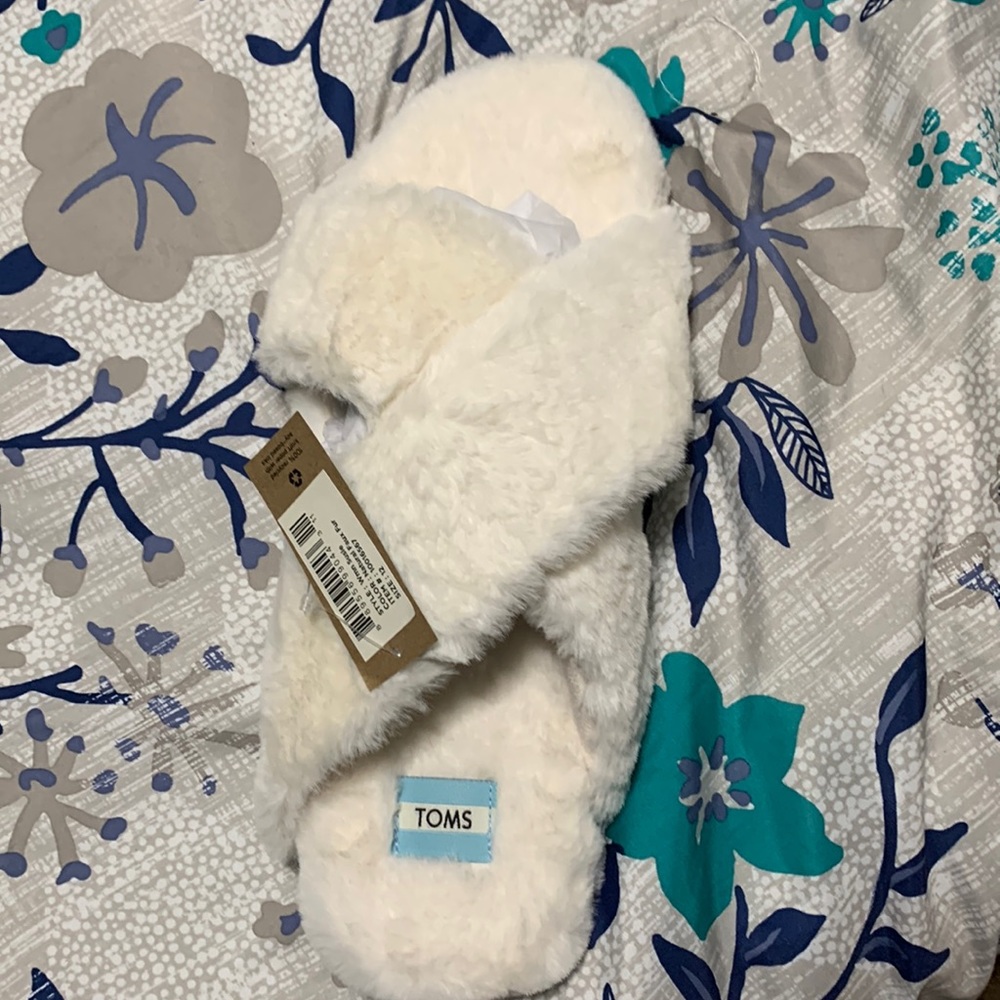 Fuzzy slippers
